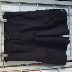 FOX cycling youth black shorts with inner padded boxer 24